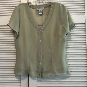 SOPHISTICATES BY JONATHAN MARTIN  Combo Blouse / Tank Top